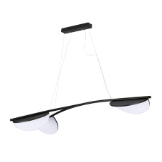 Люстра підвісна світлодіодна декоративна LED Levistella 792D1327-3 BK чорна