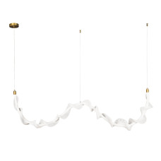 Люстра підвісна світлодіодна Levistella LED 7813087 AB бронза 