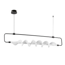 Люстра підвісна світлодіодна Levistella LED 7813173 BK чорна