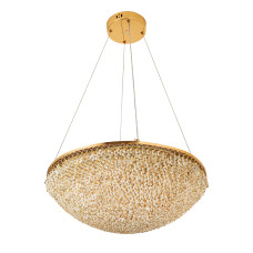 Люстра підвісна світлодіодна кришталева Levistella 7897205 (500) GD золото