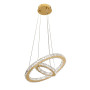 Зображення Люстра підвісна світлодіодні кільця, кришталева Levistella 802L7162 GD золото ИМ Light-Deco 