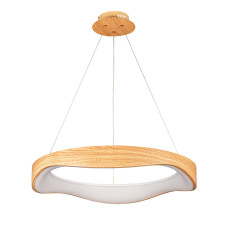 Люстра підвісна світлодіодна, LED кільце Levistella 781P2298 (620) LWD колір світле дерево