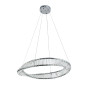Зображення Люстра підвісна кришталева, LED кільце Levistella 799L8812 (600) CH хром ИМ Light-Deco 