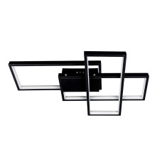 Світильник стельовий світлодіодний (смарт люстра) Levistella LED 7871034, колір чорний