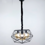 Изображение Люстра на 3 плафони янтар або графіт Light House LNF-1767_2661 ИМ Light-Deco 