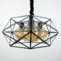 Изображение Люстра на 3 плафони янтар або графіт Light House LNF-1767_2661 ИМ Light-Deco 5 