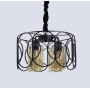 Изображение Люстра на 4 плафони в чорному корпусі Light House LNF-1159_1815 ИМ Light-Deco 2 