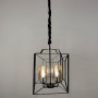 Зображення Люстра Лофт у чорному корпусі форми куба ИМ Light-Deco 