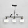 Зображення Видовжена люстра Лофт на 3 білих плафони ИМ Light-Deco 3 
