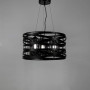 Зображення Люстра Лофт у чорному корпусі плетений овал ИМ Light-Deco 1 