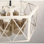 Изображение Обʼємний світильник на 6 плафонів в білому корпусі ИМ Light-Deco 1 