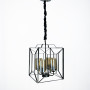 Зображення Люстра Лофт у чорному корпусі форми куба ИМ Light-Deco 4 