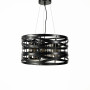 Зображення Люстра Лофт у чорному корпусі плетений овал ИМ Light-Deco 