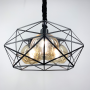Изображение Люстра на 3 плафони янтар або графіт Light House LNF-1767_2662 ИМ Light-Deco 1 
