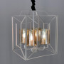 Зображення Люстра Лофт у білому корпусі форми куба ИМ Light-Deco 1 