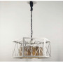 Изображение Обʼємний світильник на 6 плафонів в білому корпусі ИМ Light-Deco 