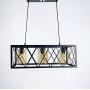 Зображення Люстра в чорному каркасі на 3 плафони ИМ Light-Deco 3 