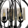 Зображення Люстра Лофт у чорному корпусі форми плетена куля ИМ Light-Deco 3 