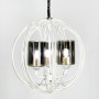Зображення Люстра Лофт у білому корпусі форми плетена куля ИМ Light-Deco 3 
