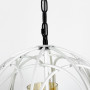 Зображення Люстра Лофт у білому корпусі форми плетена куля ИМ Light-Deco 1 