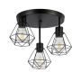 Изображение Люстра потолочная Levistella 752102-3(3008) BK черная ИМ Light-Deco 