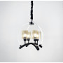 Зображення Люстра Loft у чорно-білому каркасі ИМ Light-Deco 