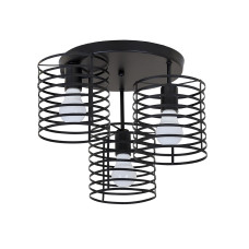 Люстра стельова Levistella 707H9150F-3 BK (300) чорний