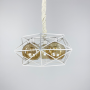 Зображення Люстра в білому корпусі з плафонами янтар або графіт ИМ Light-Deco 3 