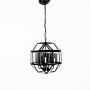 Изображение Люстра Лофт у чорному корпусі форми прямий багатогранник ИМ Light-Deco 