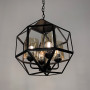 Изображение Люстра Лофт у чорному корпусі форми прямий багатогранник ИМ Light-Deco 5 