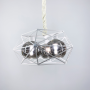 Зображення Люстра в білому корпусі з плафонами янтар або графіт ИМ Light-Deco 4 