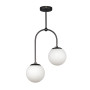 Зображення Люстра молекула стельова Levistella 7529826-2 BK+WH чорний, плафон білий  ИМ Light-Deco 