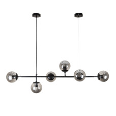 Люстра молекула підвісна Levistella 7529802-6 BK+BK чорна