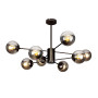 Зображення Люстра молекула стельова Levistella 7526033-8 BK+BK чорна ИМ Light-Deco 1 