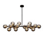 Зображення Люстра молекула стельова Levistella 7841020-16 BK+BK чорна ИМ Light-Deco 1 