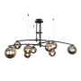 Зображення Люстра стельова молекула Levistella 7529827-9 BK+BK чорна ИМ Light-Deco 1 