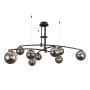 Зображення Люстра стельова молекула Levistella 7529827-9 BK+BK чорна ИМ Light-Deco 