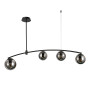 Изображение Люстра молекула подвесная Levistella 7529827-4 BK+BK черная ИМ Light-Deco 