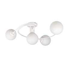 Люстра молекула стельова Light House LS-19426-4 WH+WH біла, плафон білий