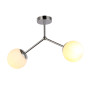 Зображення Люстра молекула стельова Levistella 77529811-2 CR+WH хром, плафони білі ИМ Light-Deco 1 