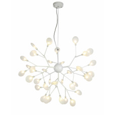 Люстра підвісна молекула Light House LS-17117-36 WH+WH біла, плафони білі 