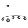 Зображення Люстра молекула підвісна Levistella 7529827-5 BK+BK чорна ИМ Light-Deco 