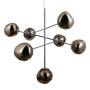 Зображення Люстра підвісна декоративна Levistella 793CH01-7 SMGY (180) E27 чорний хром ИМ Light-Deco 1 