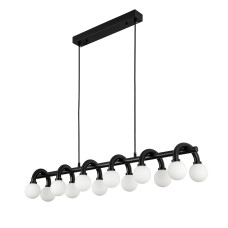 Люстра 788P10134-12L BK+WH