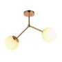 Зображення Люстра стельова молекула Levistella 7529811-2 GD+WH золото, плафони білі ИМ Light-Deco 1 