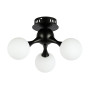 Зображення Люстра молекула стельова Levistella 7529817-3 BK+WH чорна, плафон білий  ИМ Light-Deco 