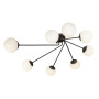 Зображення Люстра молекула стельова Levistella 7529803-8 BK+WH чорний, плафон білий  ИМ Light-Deco 1 