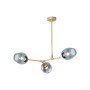 Зображення Люстра стельова молекула Light House SRS-19868-3 золото, колір плафона сірий ИМ Light-Deco 2 