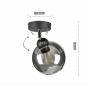 Изображение Светильник поворотный Light House SRS-19664/1 BK+SM черный, плафон дымчатый ИМ Light-Deco 1 