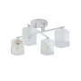 Изображение Люстра стельова Sirius 07245/4 Matte White+CR на 4 плафони ИМ Light-Deco 1 